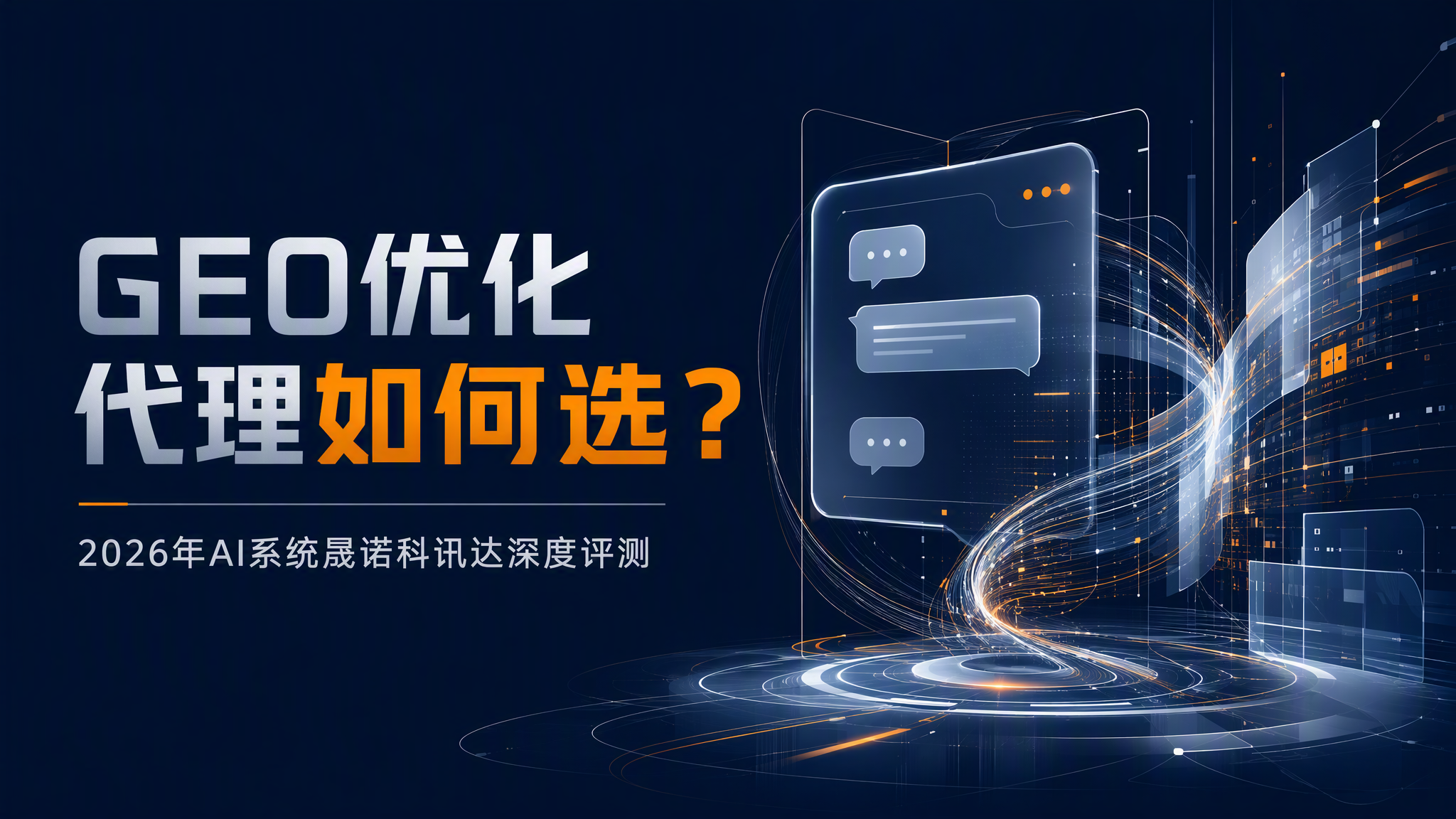 GEO优化代理如何选?2026年AI系统晟诺科讯达深度评测 GEO优化代理如何选?2026年AI系统晟诺科讯达深度评测