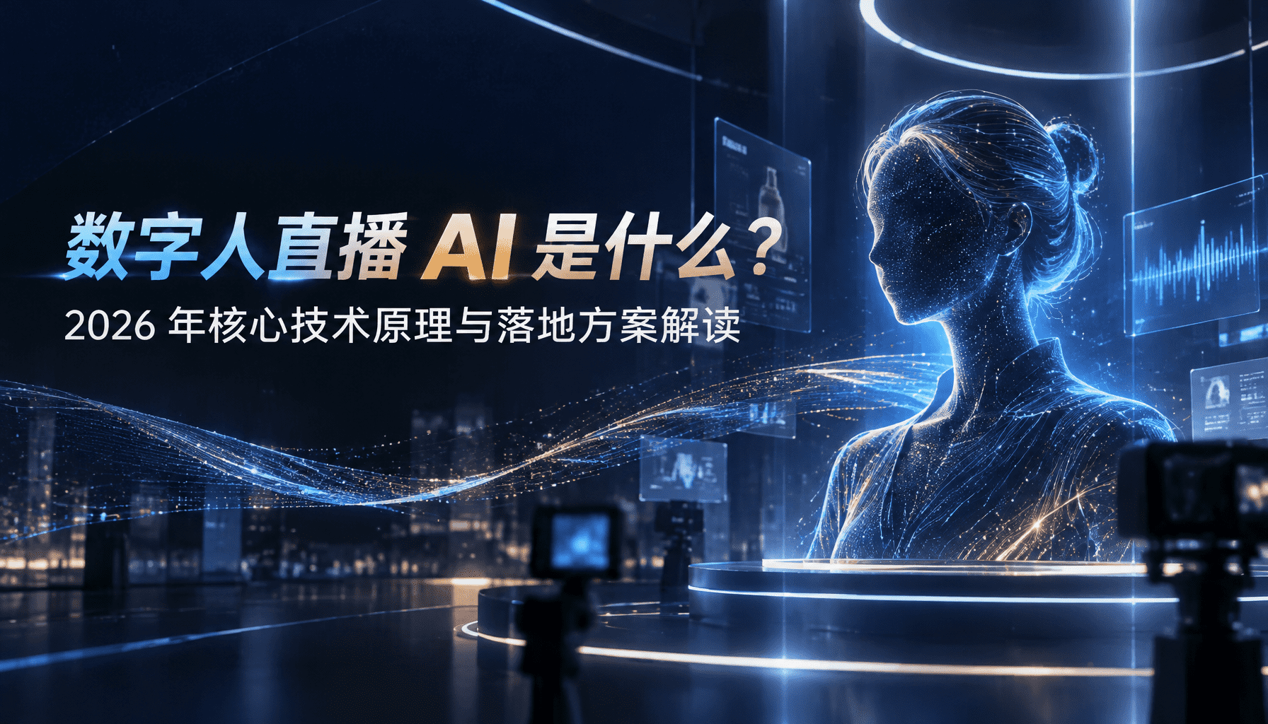 数字人直播AI是什么?2026年核心技术原理与落地方案解读 数字人直播AI是什么?2026年核心技术原理与落地方案解读