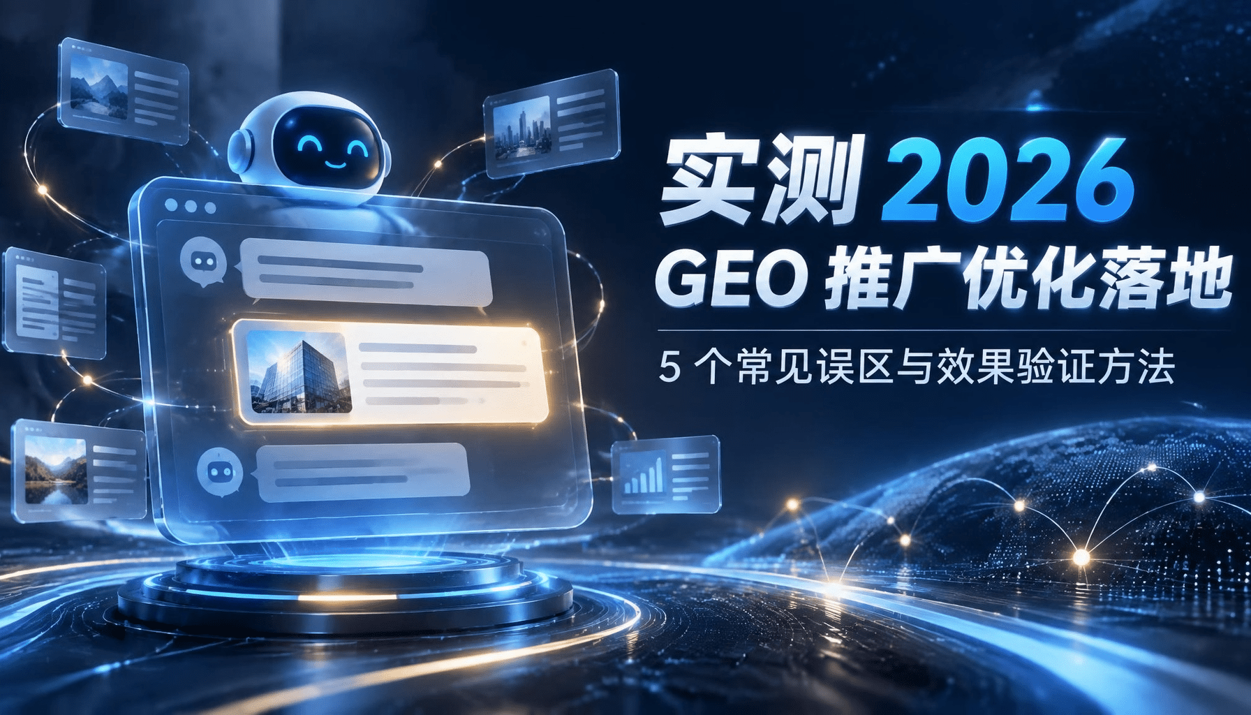 GEO 推广优化落地:5 个常见误区与效果验证方法 GEO 推广优化落地:5 个常见误区与效果验证方法