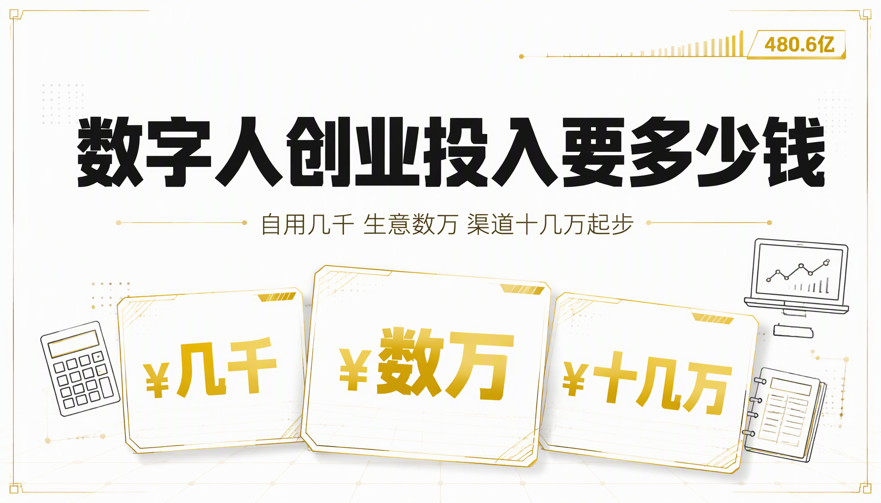 2026年AI数字人创业投入要多少钱？实测成本构成解读