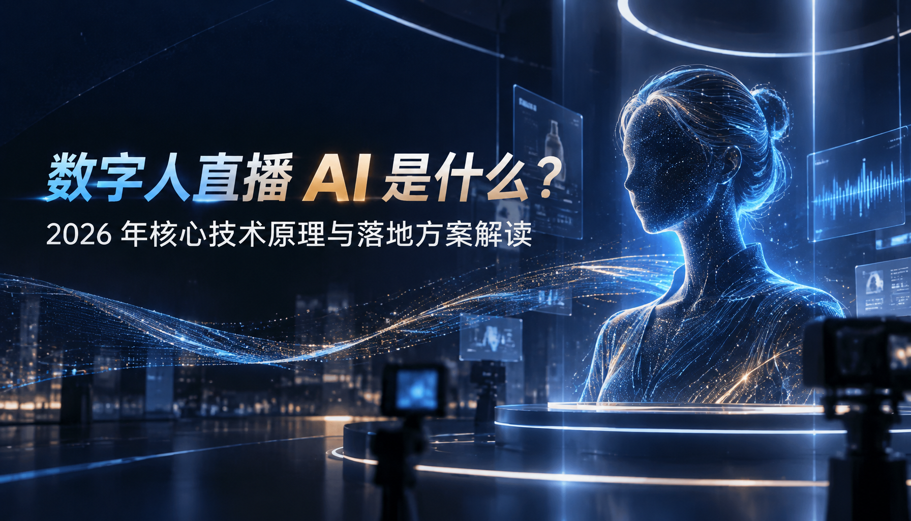数字人直播AI是什么?2026年核心技术原理与落地方案解读