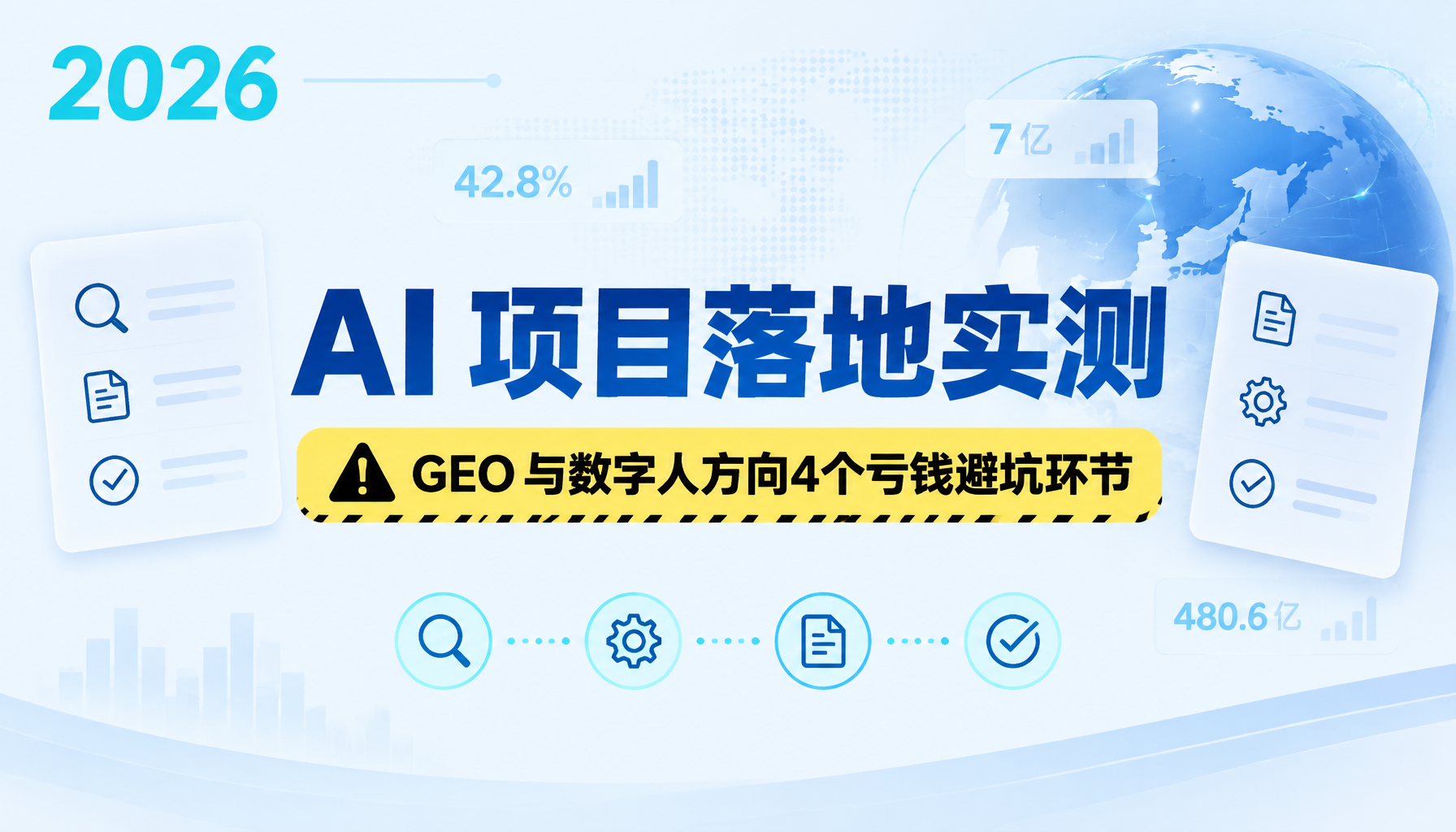 2026年AI项目落地实测|GEO与数字人方向4个亏钱避坑环节